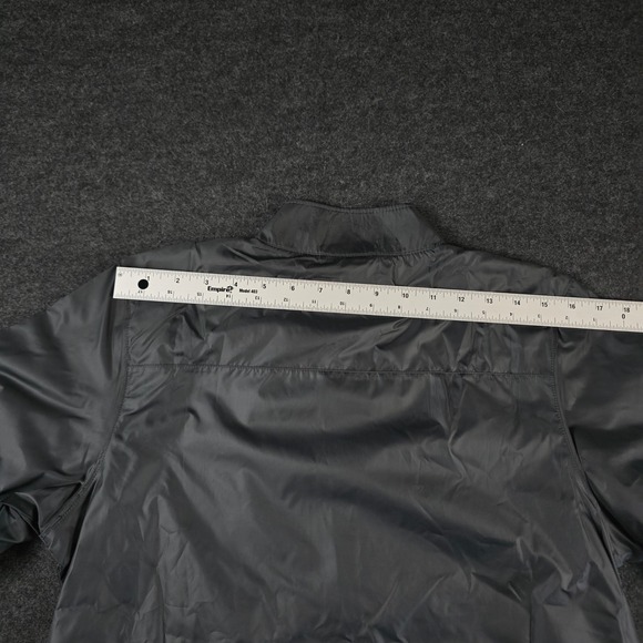 Nike Black Park 20 Rain Jacket Anthracite Grey Full Zip BV6881-060 Men's Small - Picture 8 of 13